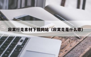 襄阳寂寞行走素材下载网站（寂寞走是什么歌）